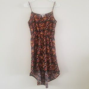 Ambiance Apparel Floral HiLo Dress Sz S